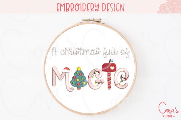 A Christmas Full of Magic Embroidery Review