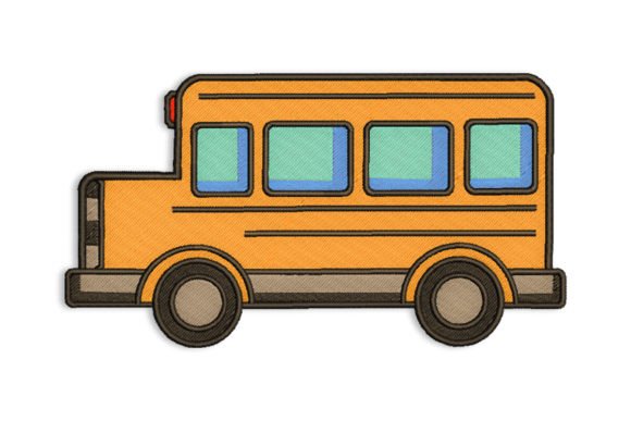 Back to School Bus Embroidery Review