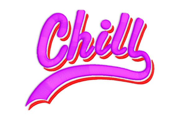 Chill Embroidery Design Review for Boutique Apparel