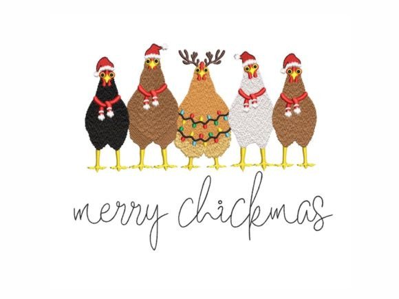 Christmas Chickens: A Designer's Review for Small Business Merch