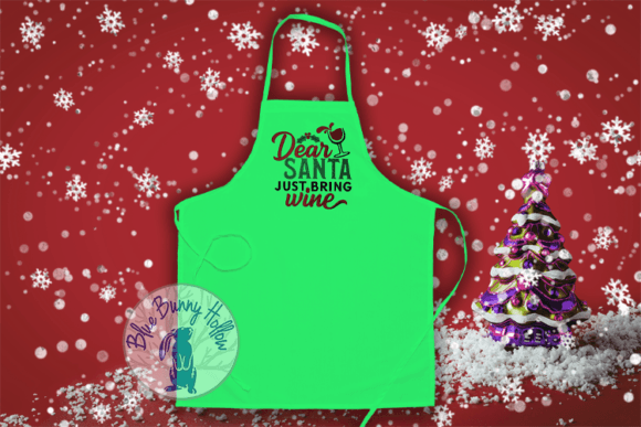 Dear Santa Just Bring Wine Design Review