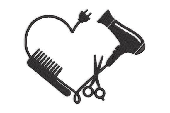 Hair Dryer Beautician Tools Embroidery Review