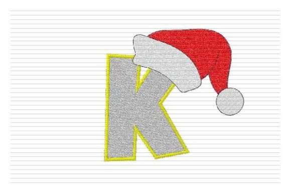K Letter Christmas Alphabet Santa Hat Review