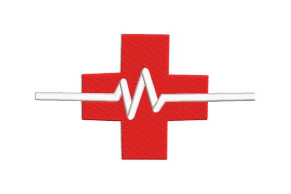 Medical Cross with Heartbeat Review