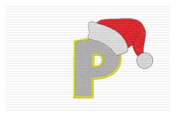 P Letter Christmas Alphabet Santa Hat Review