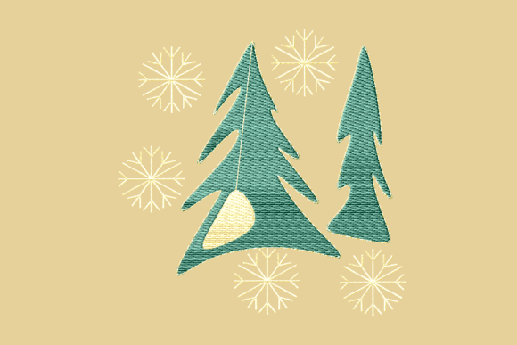 Pine Trees and Snow Review