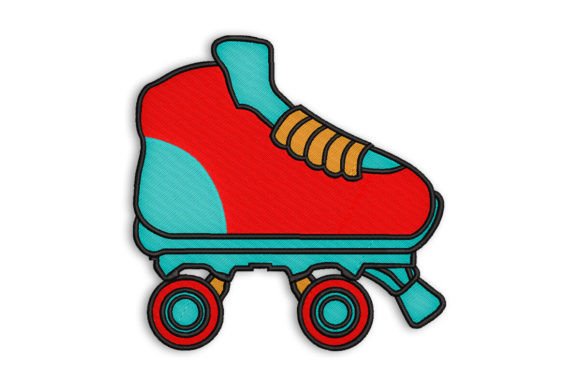 Roller Skate Embroidery Design Review