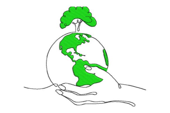 Save the Planet Embroidery Design Review