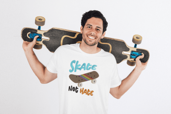 Skate Not Hate Skateboard: A Designer's Review for Craft Fairs